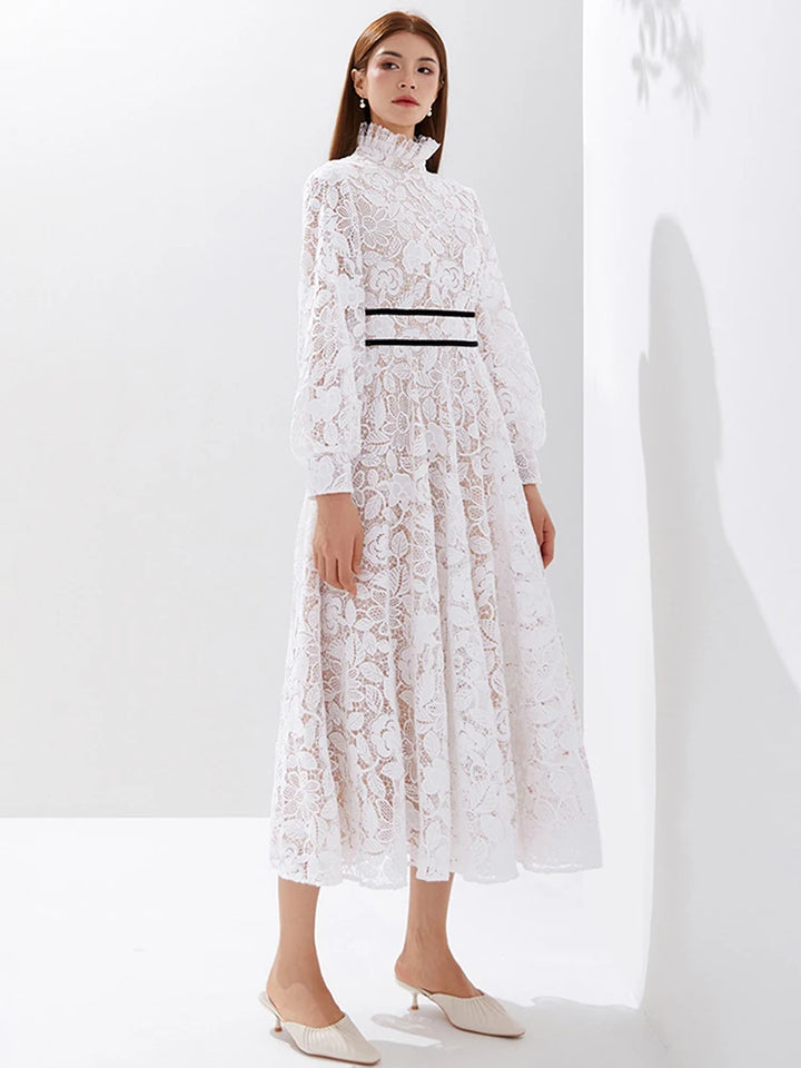 Luxury Embroidered Long Maxi Dress