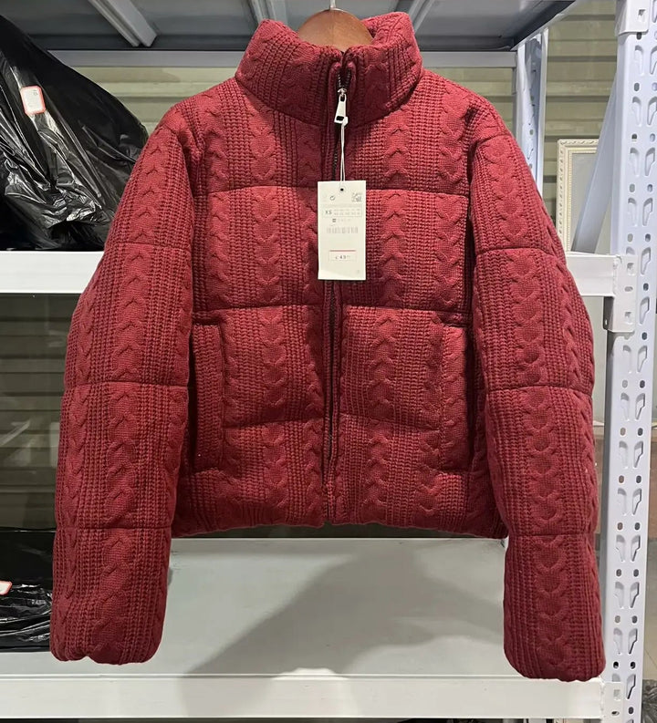 Lovely Long Sleeves Warm Parka Jacket