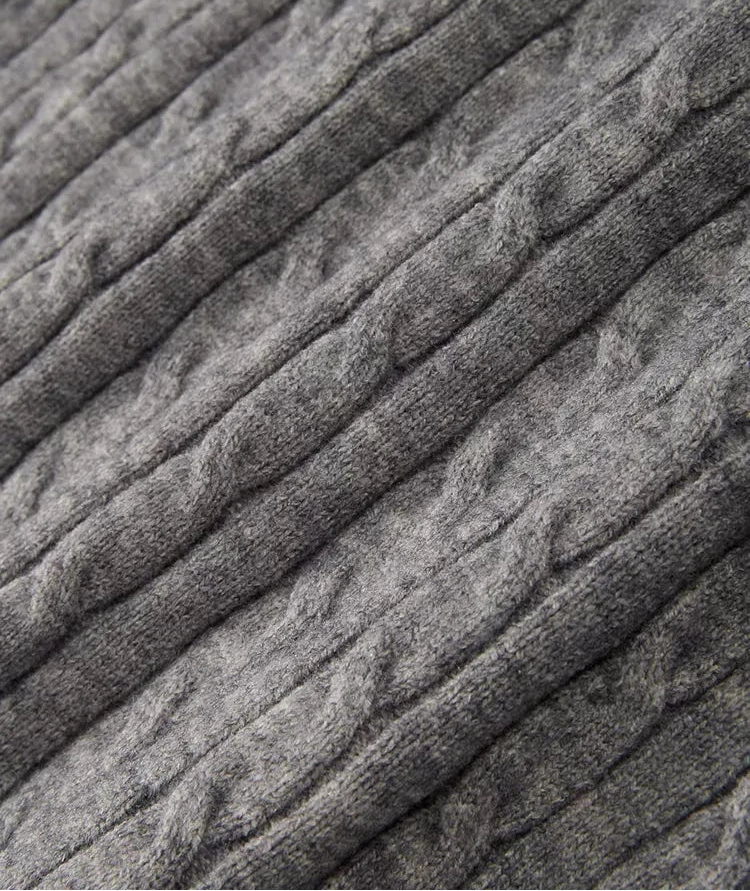 Aesthetic Knitted Long Sleeve Cardigan