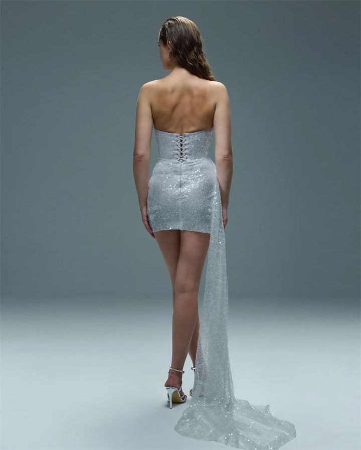 Glamorous Shiny Sequins Prom Dress