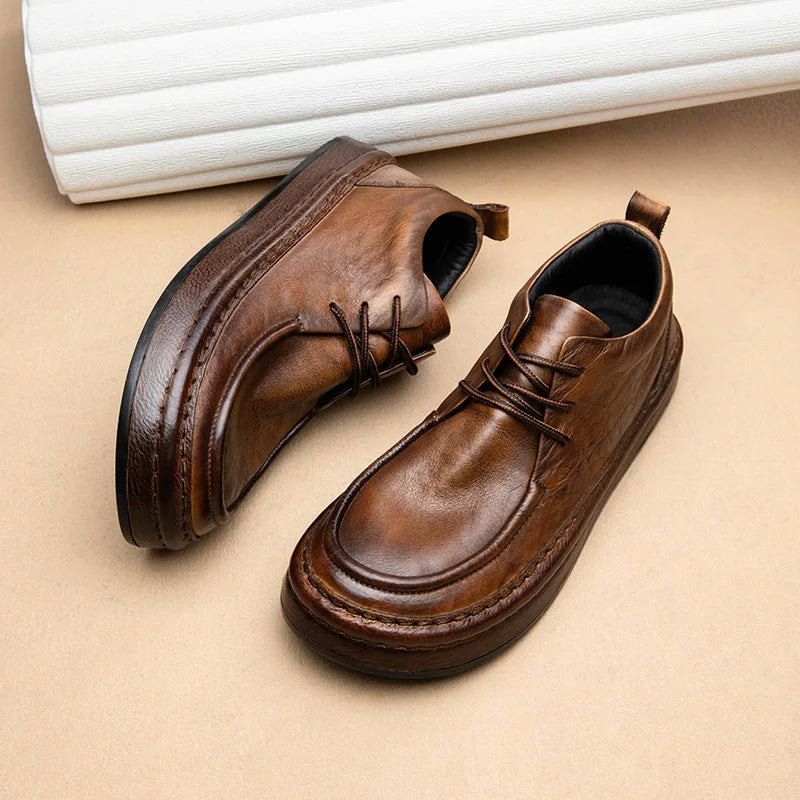 Everyday Soft Cow Leather Social Shoes