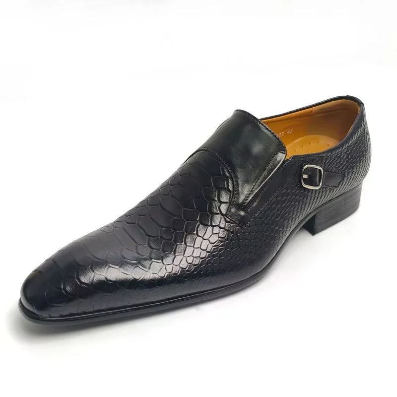 Elegant Slip-On Leather Loafers