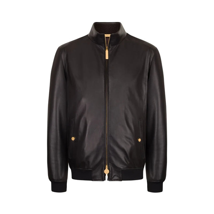 Classic British Fashion Calfskin Jacket