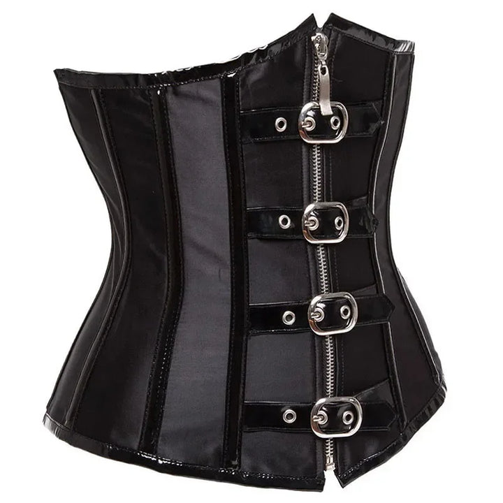 Zip Buckles Sliming Waist Cincher