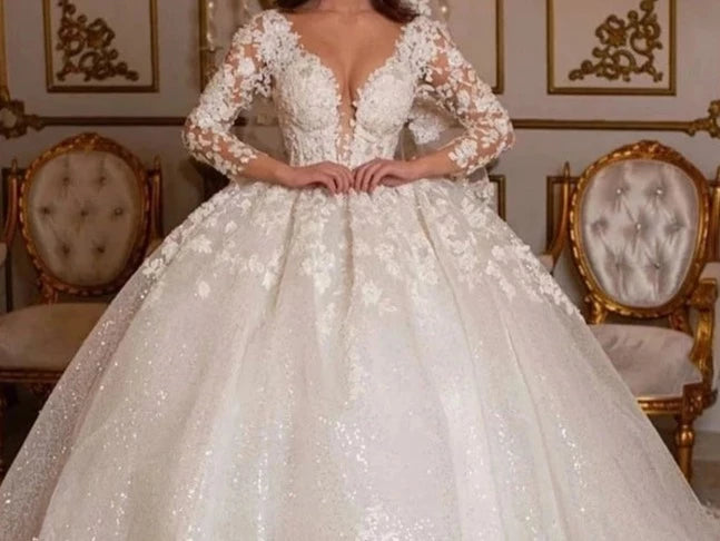 Princess Ball Gown Bridal Dress