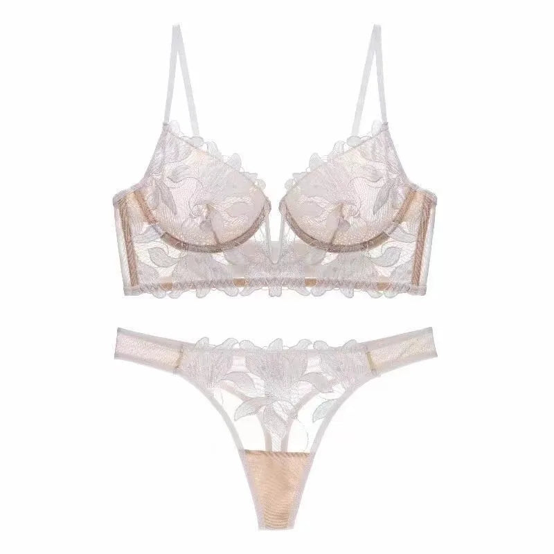 Classic Embroidered Ultra-Thin Lingerie