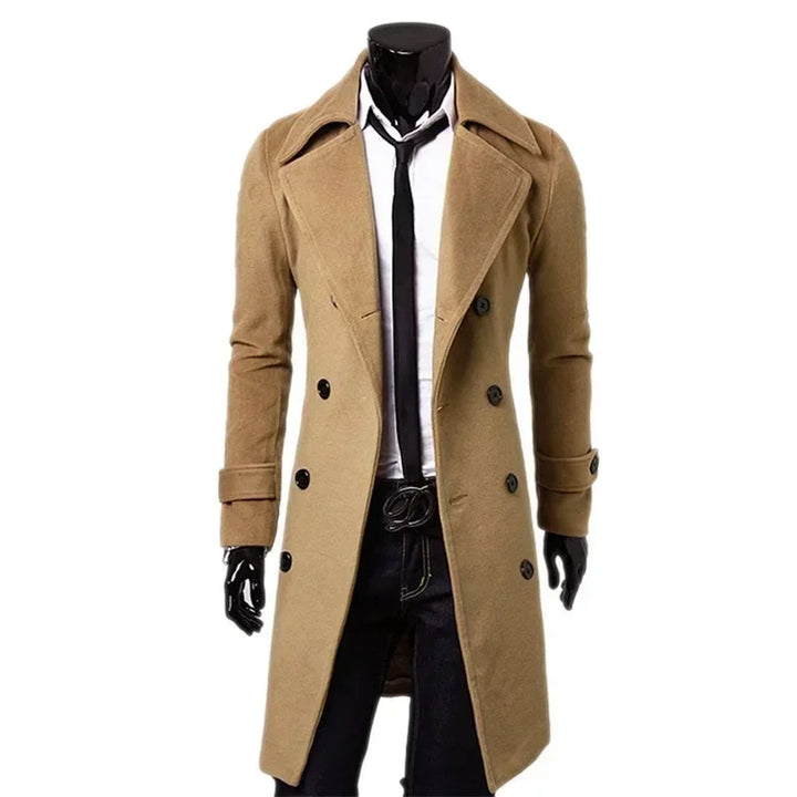 Smart Style Double Breasted Trench Coat