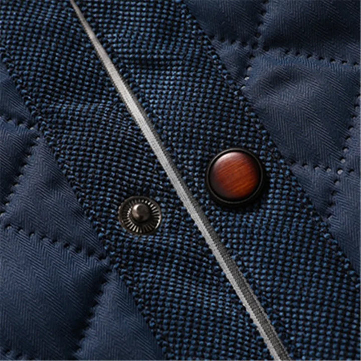 Vintage Slim Fit Patchwork Jacket