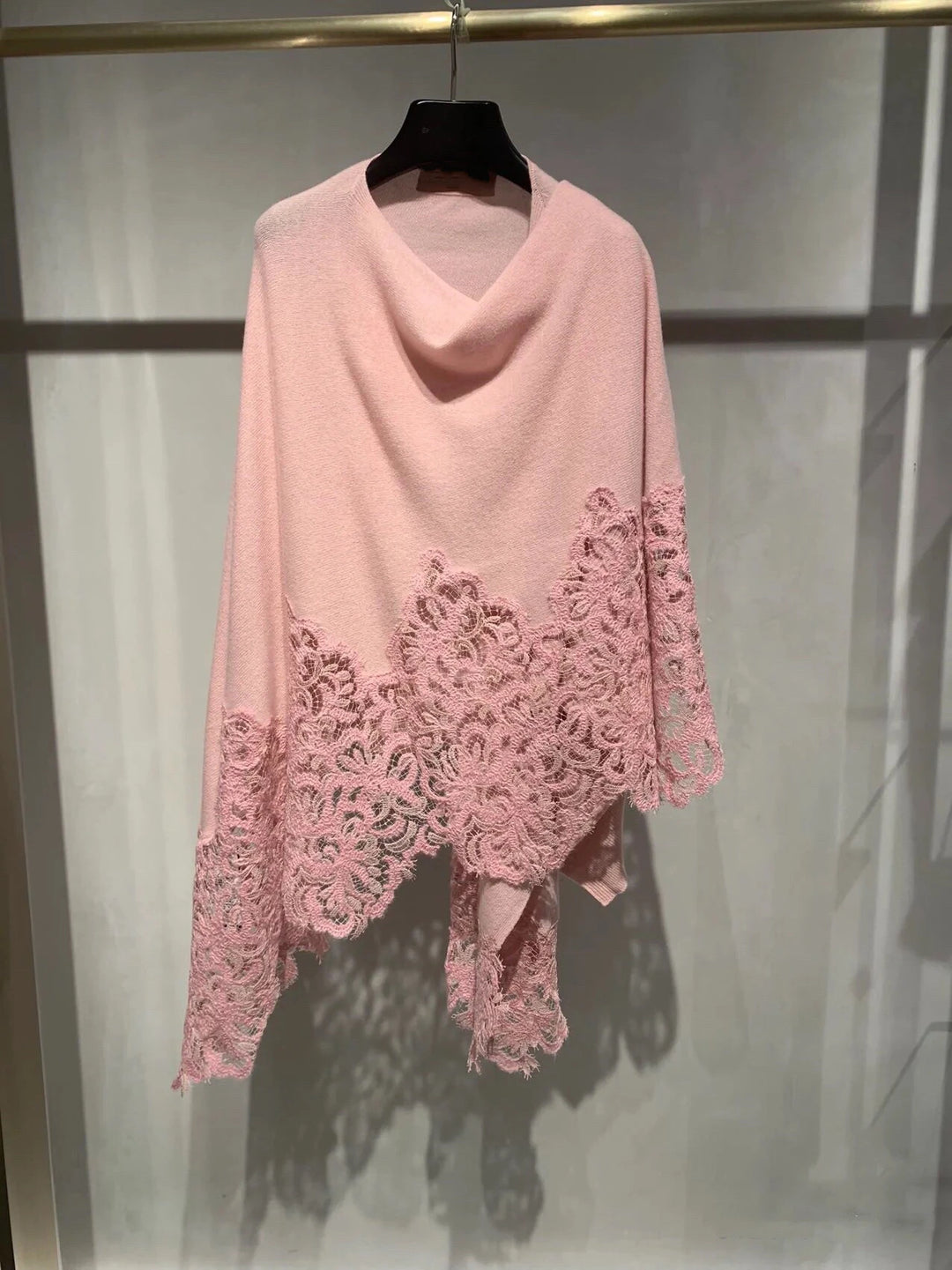 England Style Slash Neck Cashmere Shawl