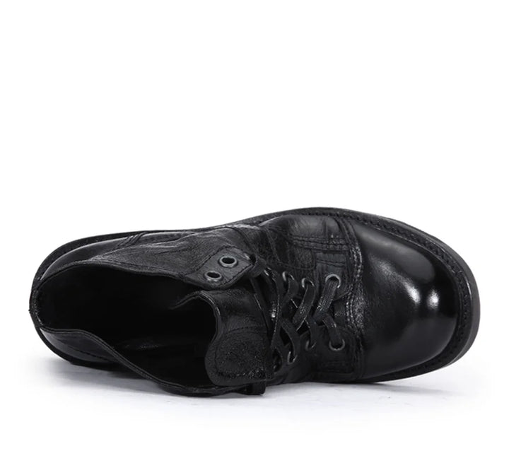 Handmade Big Toe Real Leather Knight Boots