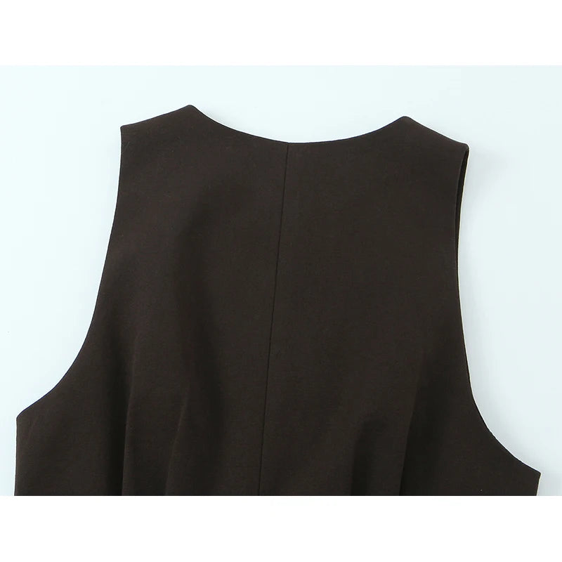 Luxury Off-The-Shoulder Vest