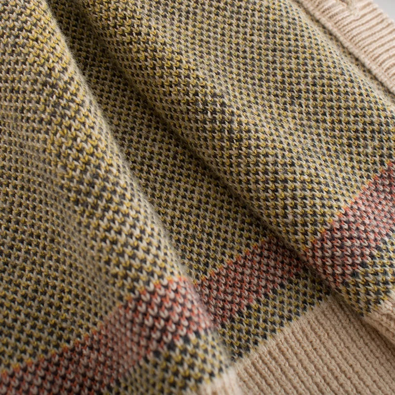 Toddler Cartoon Design Kid's Knitted Cardigan