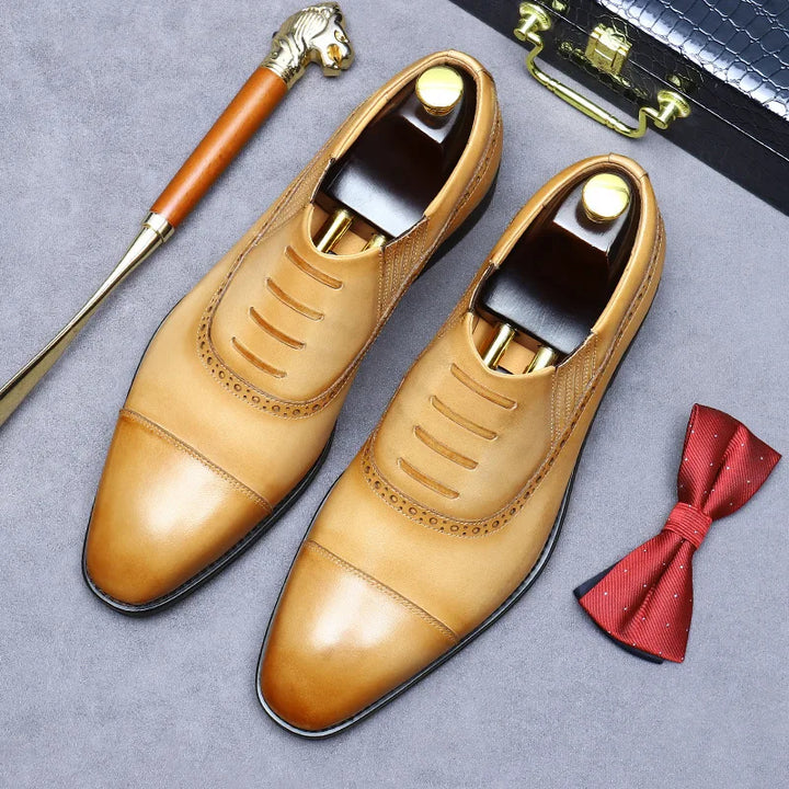 British Style Business Oxford Shoes