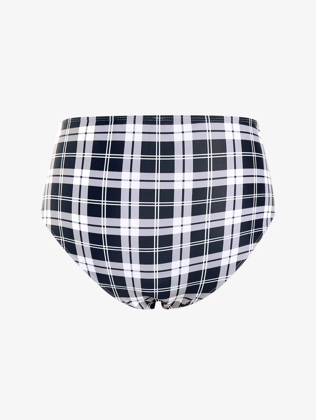 Refined Padded Plaid Three Piece Swimwear