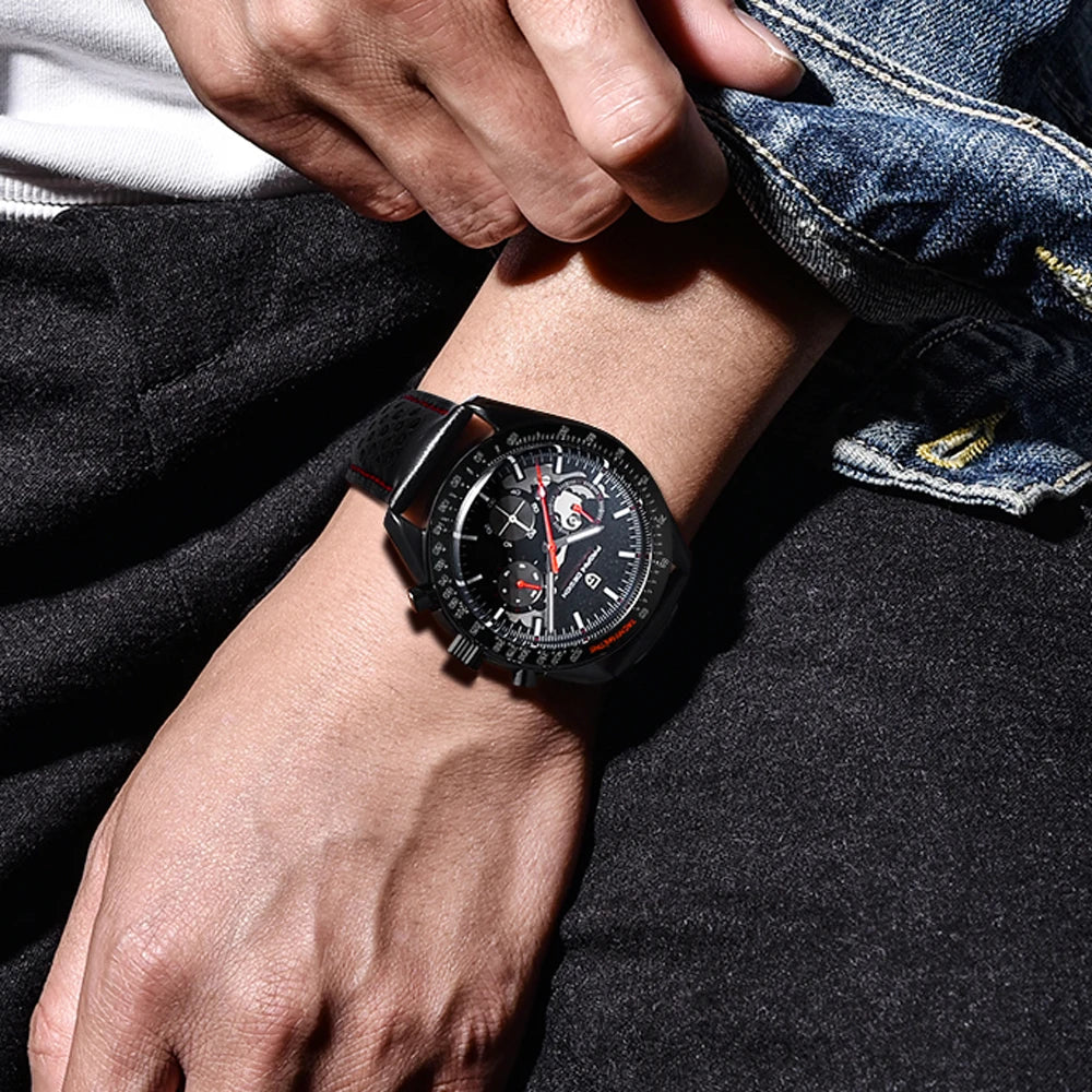 Luxury Sports Sapphire Glass Watch