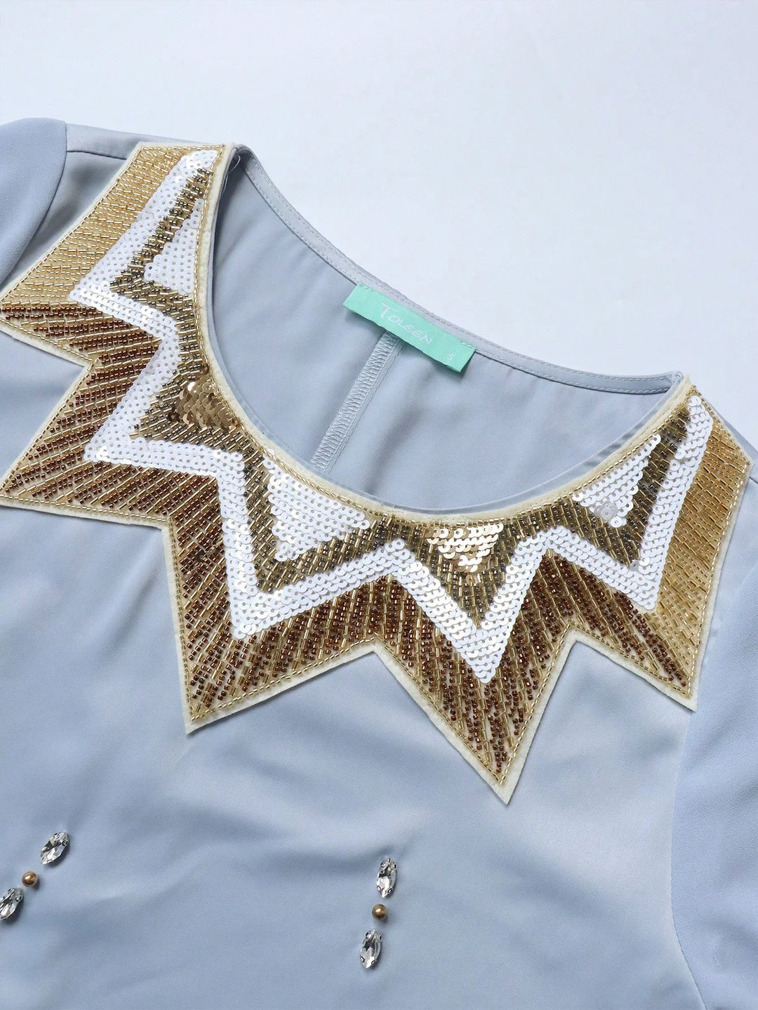 Stunning Studded Arabian Abaya Dress