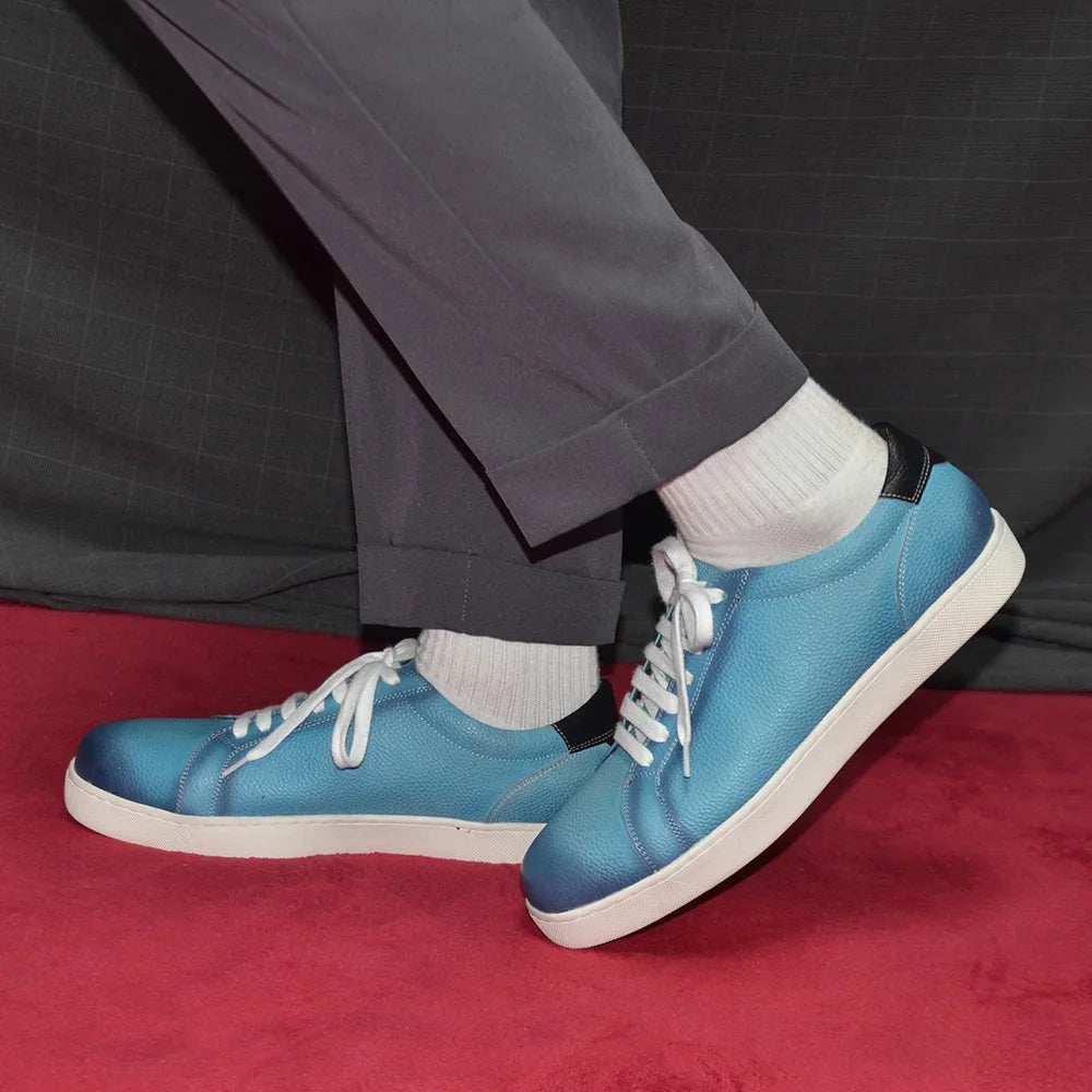 Cool Natural Leather Sneakers