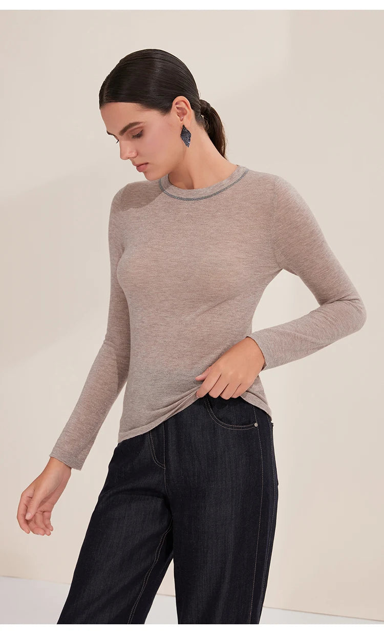 Stylish Italian Crafted Slim Fit Pullover