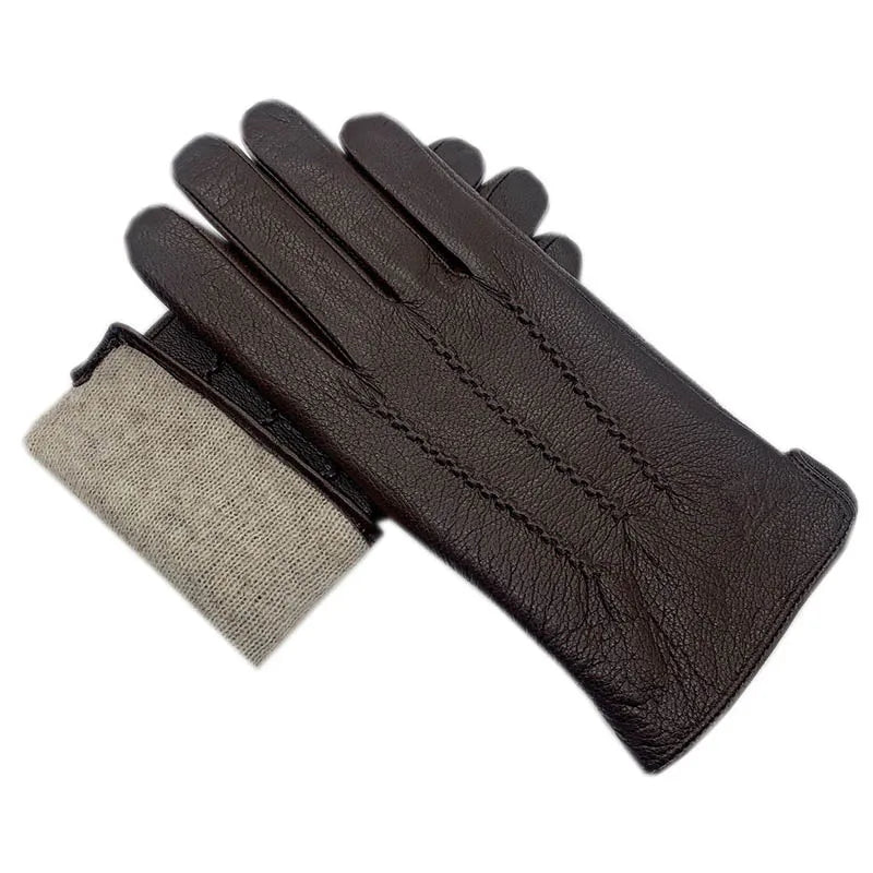 Warm Wool Lining Riding Gloves