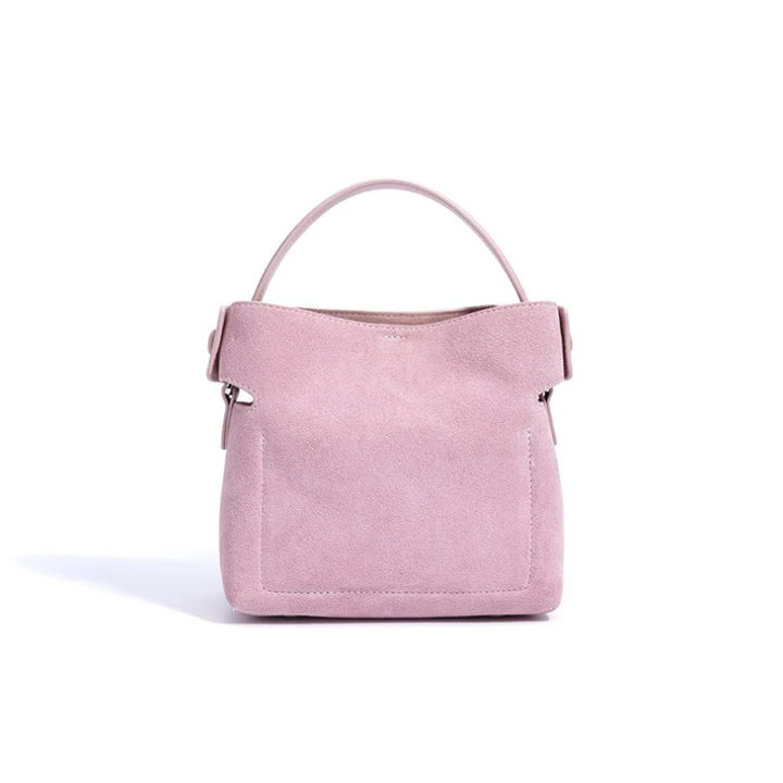 Lovely Frosted Leather Crossbody Bag