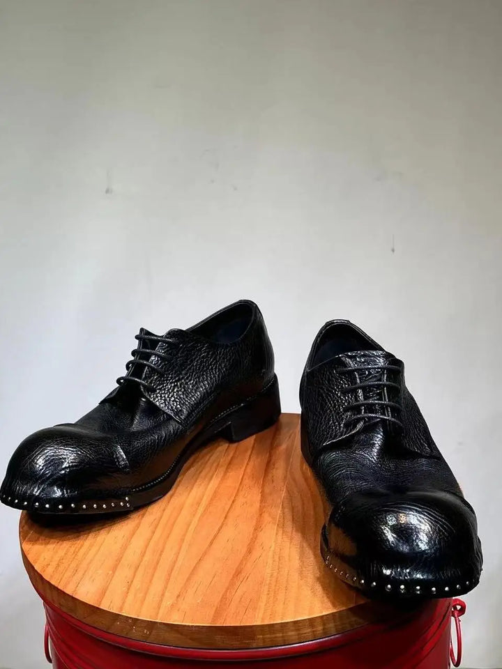 Luxury Full Grain Leather Derby Shoes