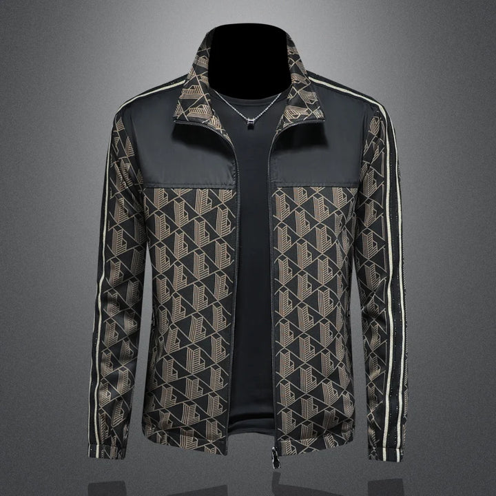 Luxury Stand Collar Slim Fit Jacket