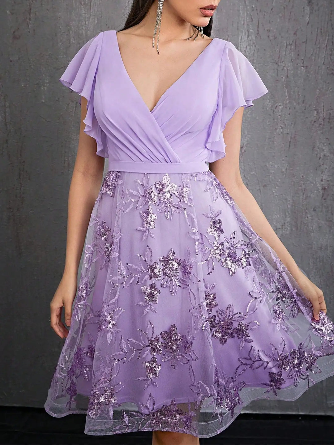 purple beaded mini dress Grad Dress | purple | Graduation Dress | Short Graduation Dress | Graduation Dress for Women | 14