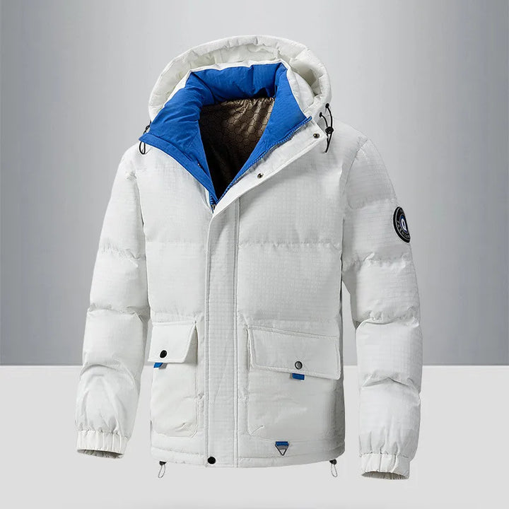 Warm Loose Fit Hooded Parka Jacket