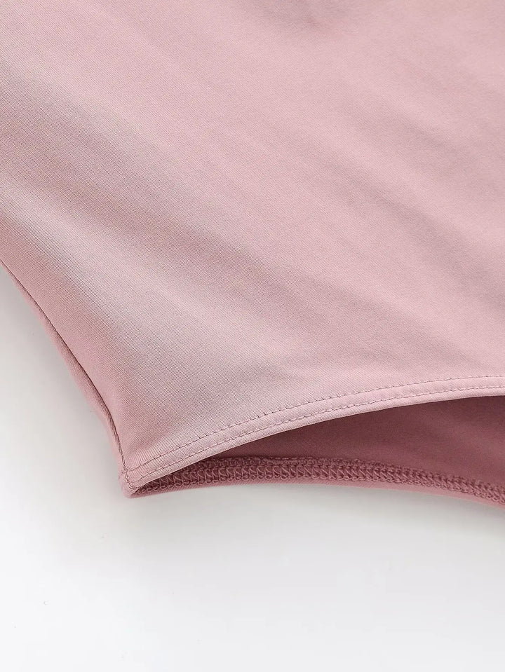 Classic O-Neck Thin Straps Top
