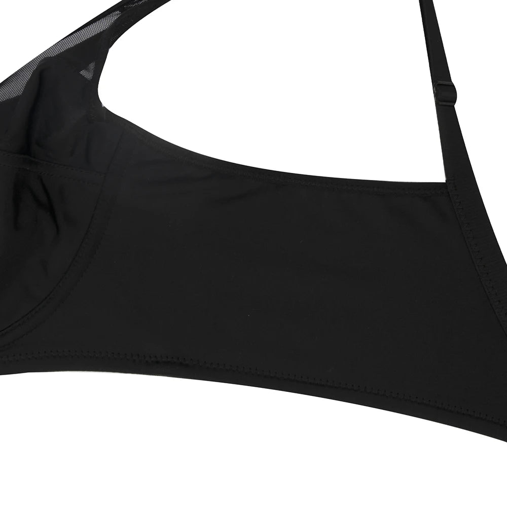 Elegant V-neck Full Coverage Bra