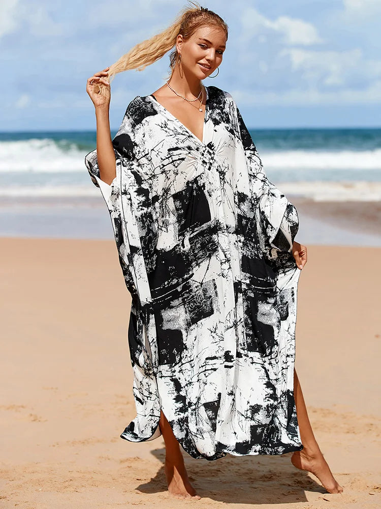 Fashionable Women's Kaftan Beach Cover-ups