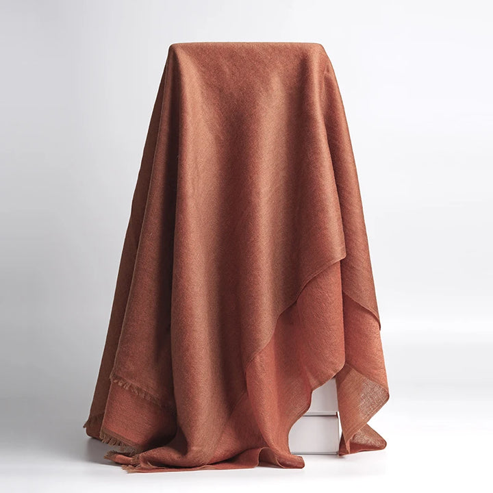 Elegant Cashmere Satin Shawl