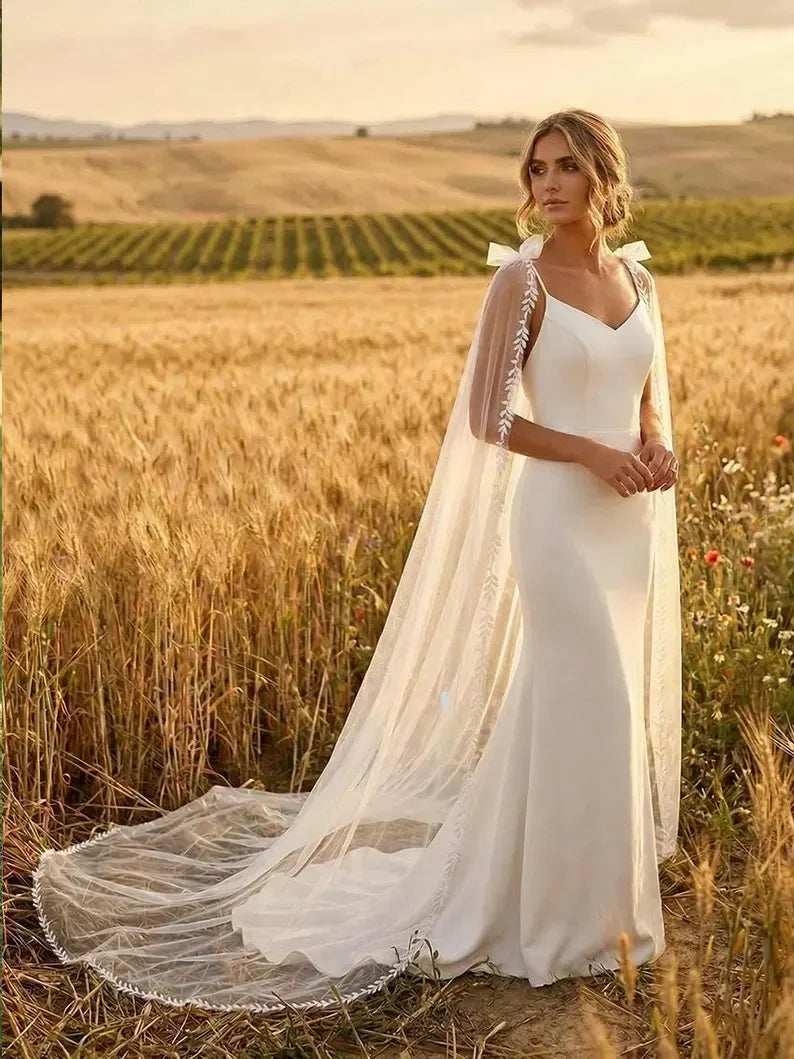 Romantic Lace Bridal Clock - With Bridal Shrug