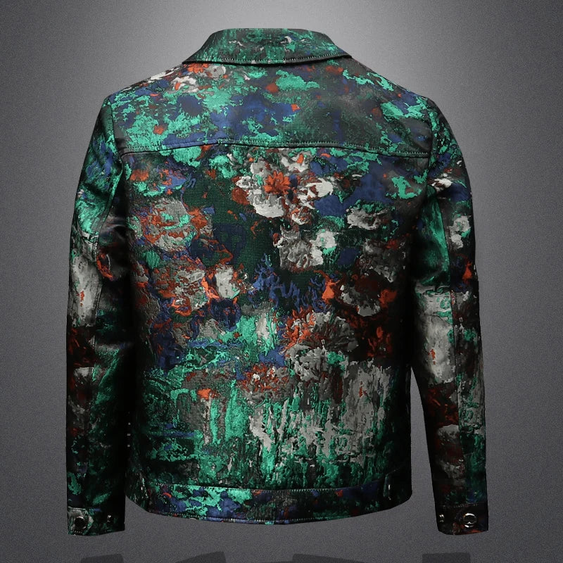 Regal Jacquard Bomber Jacket