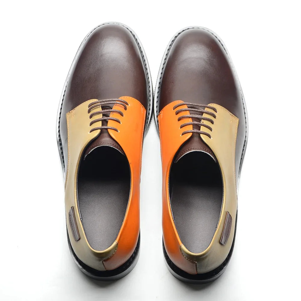 Good To Be Here Leather Derby Shoes