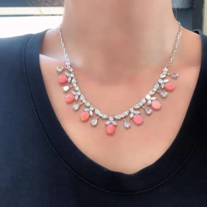 Luxury Natural Queen Conch Necklace