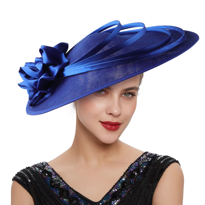Unique Derby Sinamay Hat