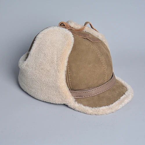 Luxury Real Fur Men's Bomber Hat