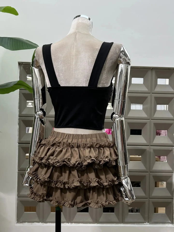 Luxury Lace Corset Two-Pcs Mini Cocktail Dress