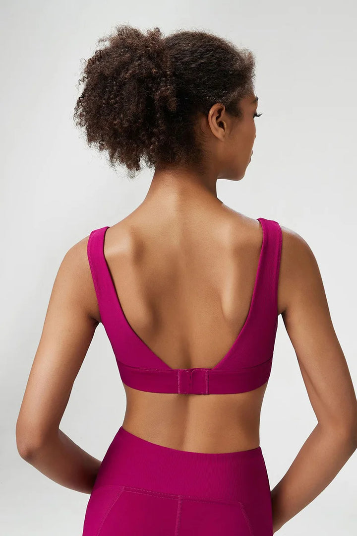 Seamless Adjustable Sports Bra