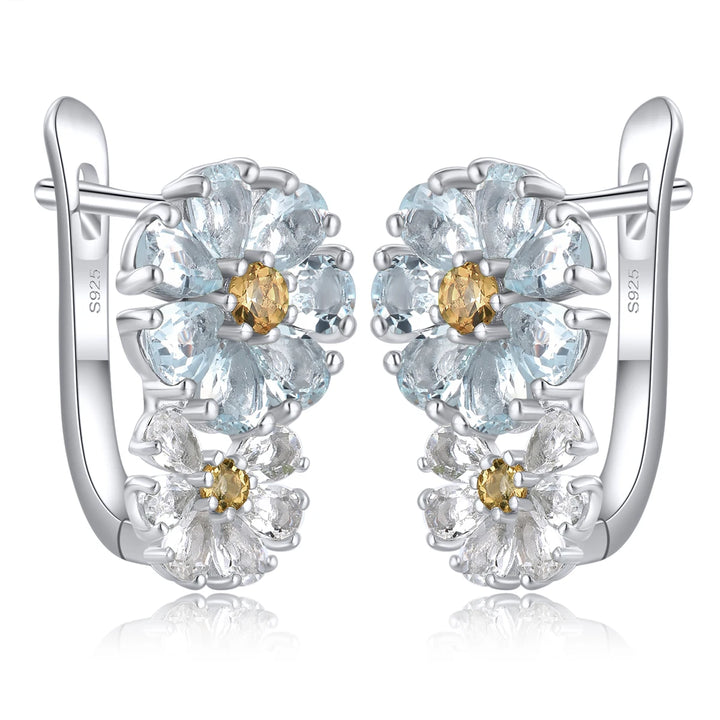 Exquisite Genuine Birthstone Earrings