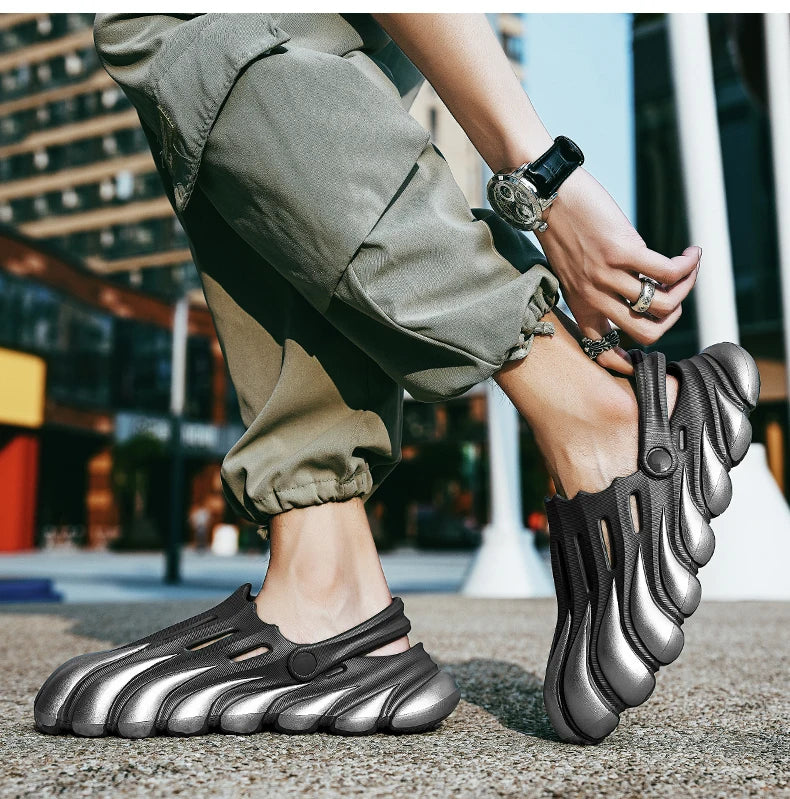 Comfortable Soft Clogs Men's Casual Sandals