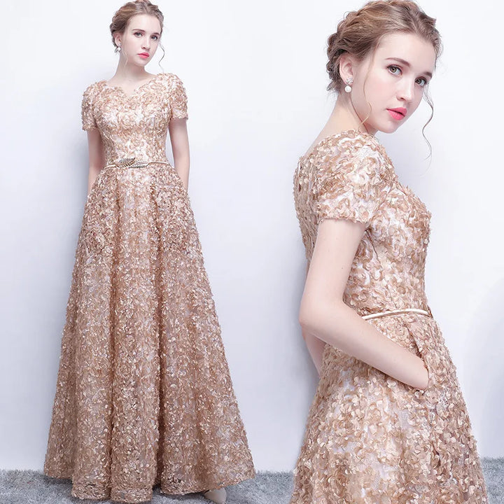 Luxury Sequins Atmospheric Dress
