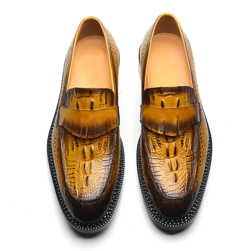 Modern Slip-On Leather Loafers