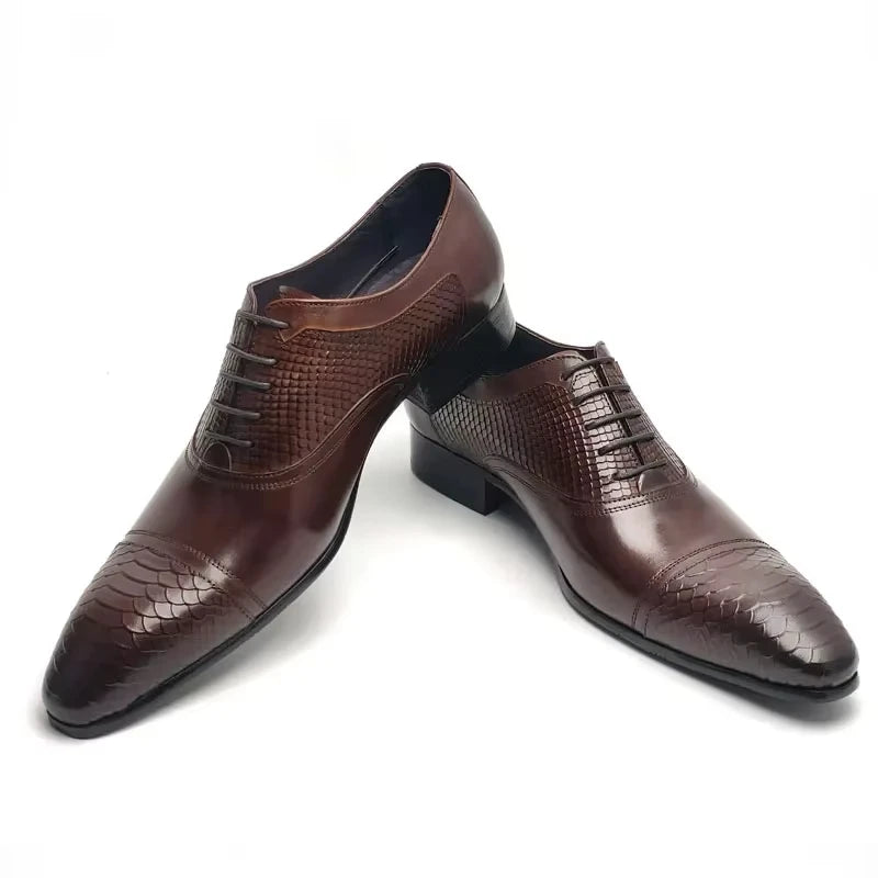 Classic Leather Men's Oxford Shoes