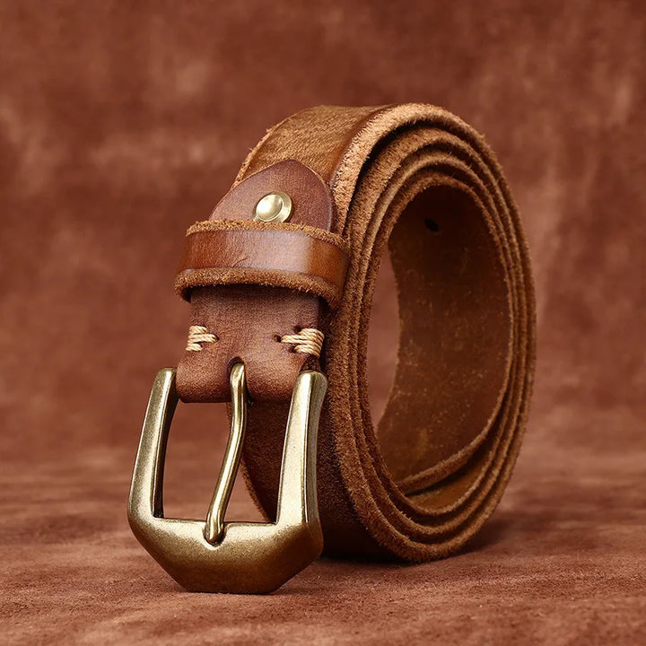 Top-layer Cowhide Leather Belt
