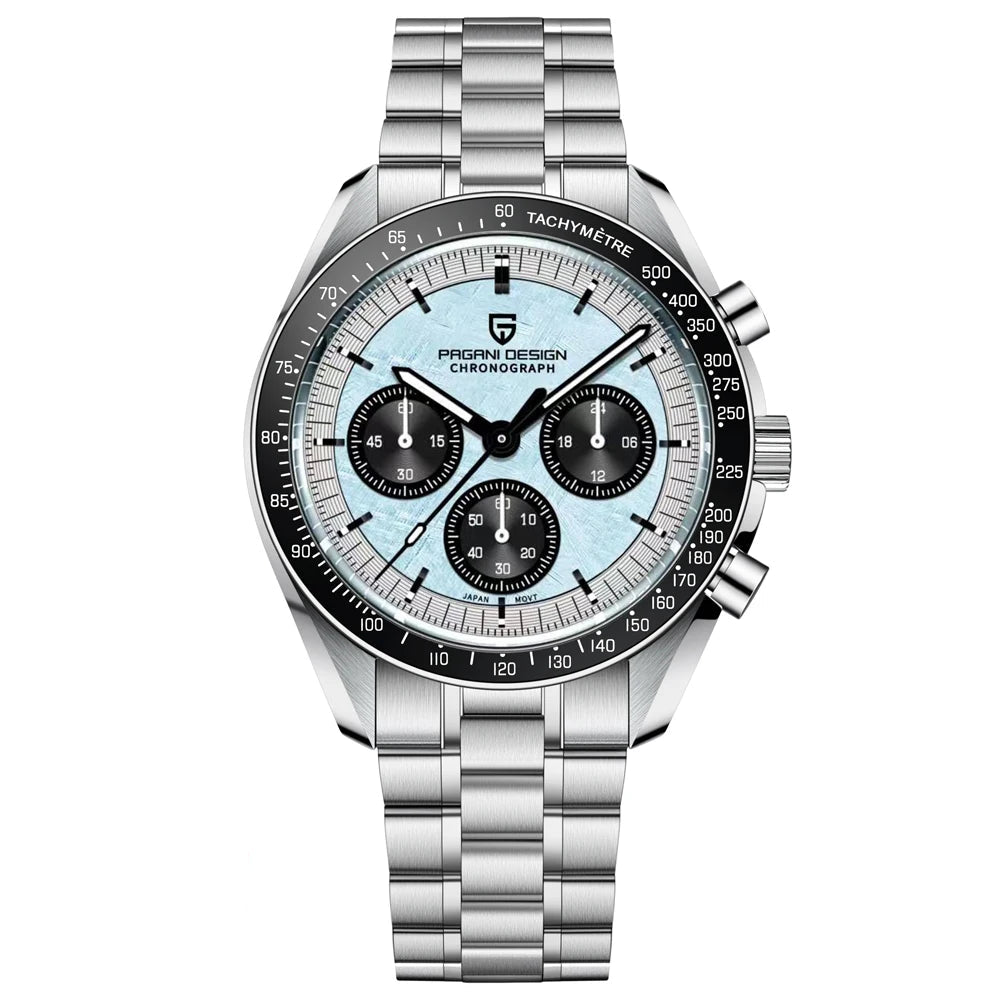 Refined Moon Panda Chronograph Watch
