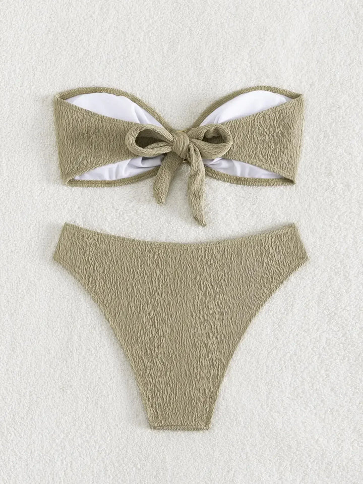 Light Luxury Metal Ring Swimsuit
