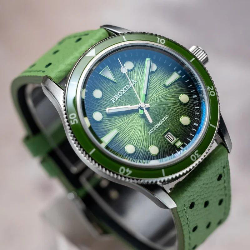 Luminous Sapphire Dial Wristwatch