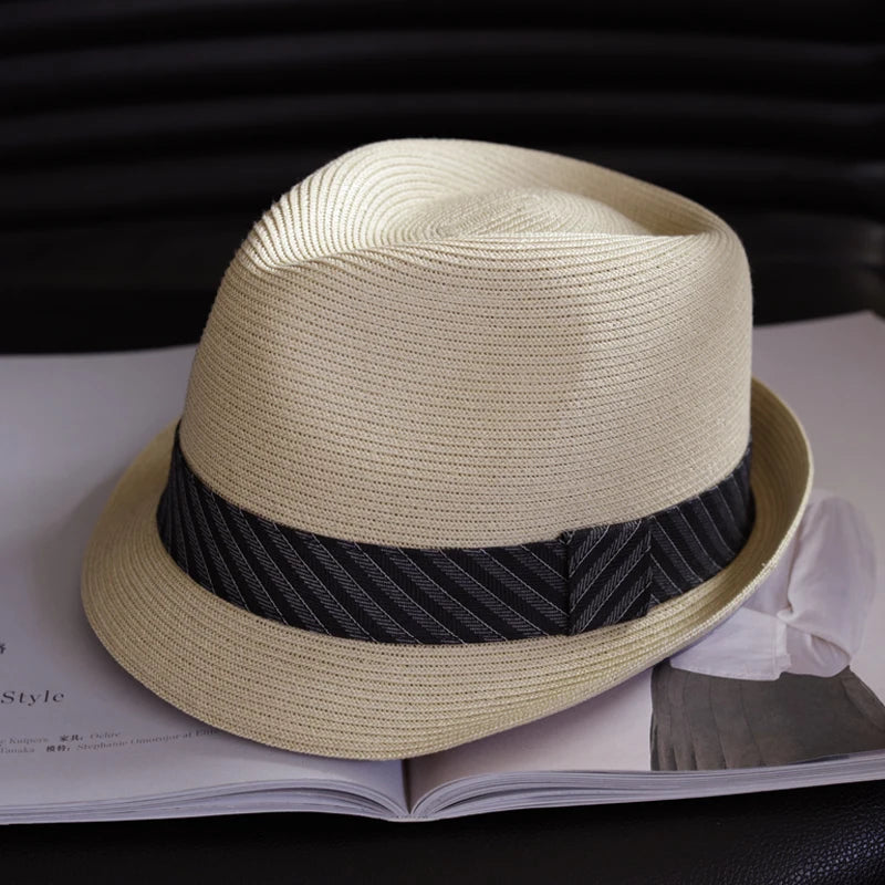 Stylish Short Brim Gentleman's Jazz Hat
